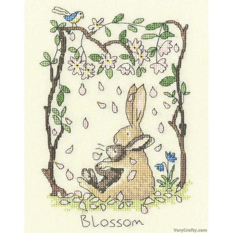 Blossom Counted Cross Stitch Kit - Bothy Threads