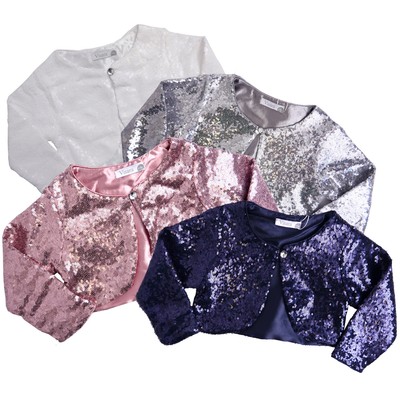 silver bolero jacket