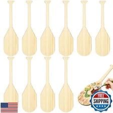 Gerrii 10 Pcs 15 Inch Unfinished Wooden Paddle for Sorority Greek Fraternity 