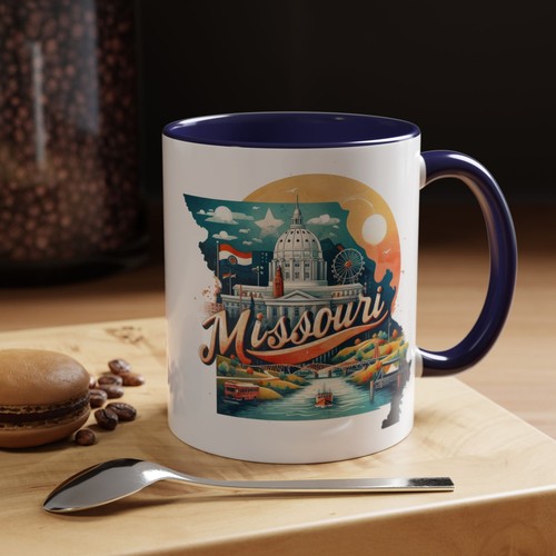 Coffee Mug - Missouri Souvenir Gift for Travel Lovers, Travel Mug, Unique - Picture 10 of 31
