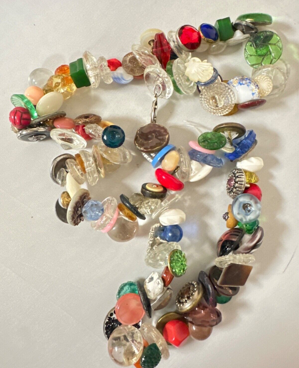 Antique Beautiful Designed Multicoloured Glass Be… - image 10