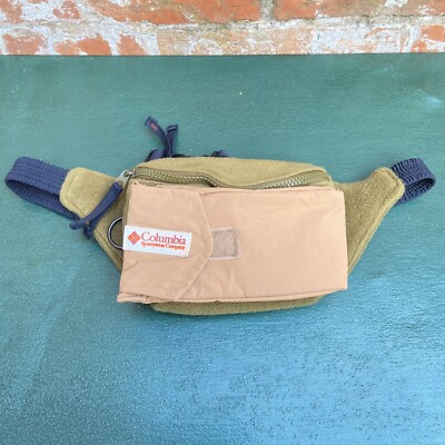 Ende. x Columbia Popo Pack Bauchtasche Khaki Fleece Gürteltasche Gorpcore Utility Techwear
