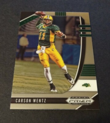 carson wentz north dakota state jersey