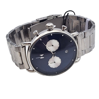 MVMT Blacktop Astro Blue Stainless Steel Bracelet Watch 47mm $248