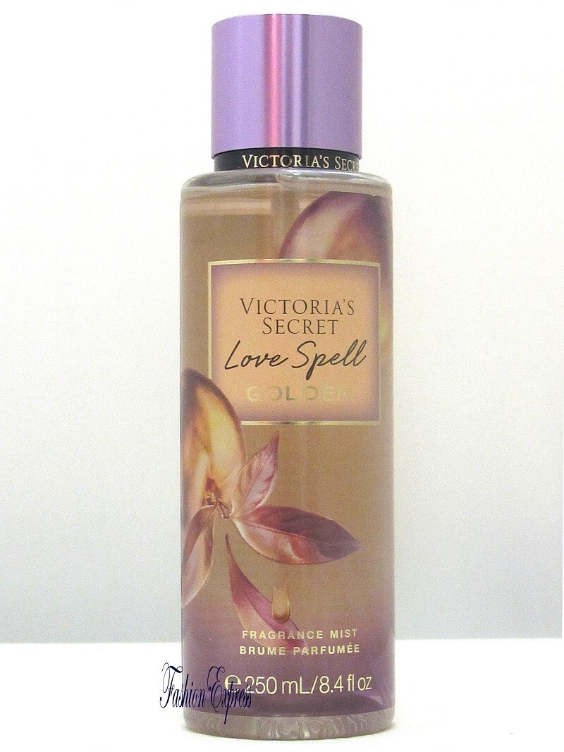VICTORIA'S SECRET LOVE SPELL GOLDEN FRAGRANCE BODY MIST SPRAY 8.4