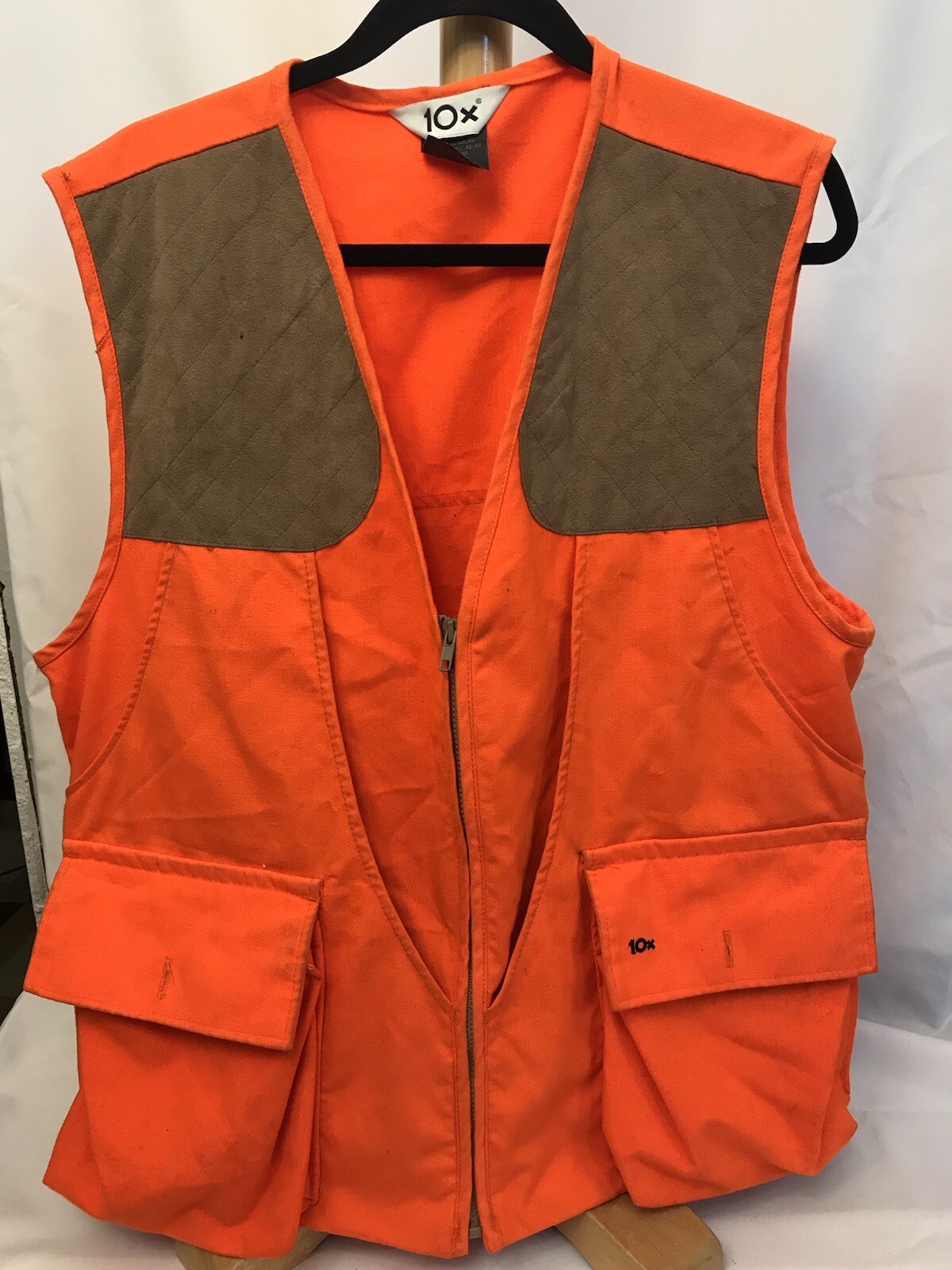 Cotton Hunting Vest - Orange 