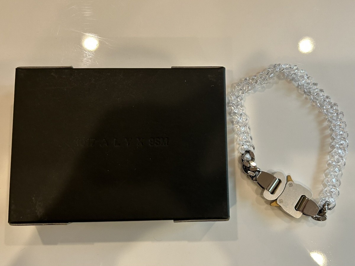 【Alyx】 AAUJW0059OT02MTY0001 L NYLON CHAIN NECKLACE Authentic 1017 ALYX 9SM Nylon and Metal Chain Necklace