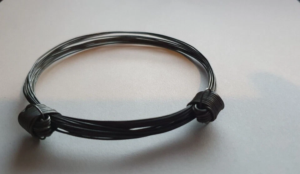 2 Knoten Rustikales Draht Elefanten Haar Armband - Bild 2 von 4