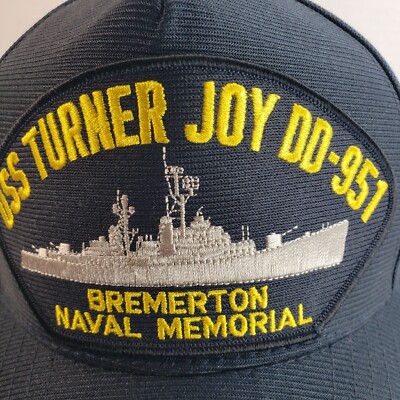 U.S NAVY USS TURNER JOY DD-951 NAVY SHIP HAT U.S MILITARY