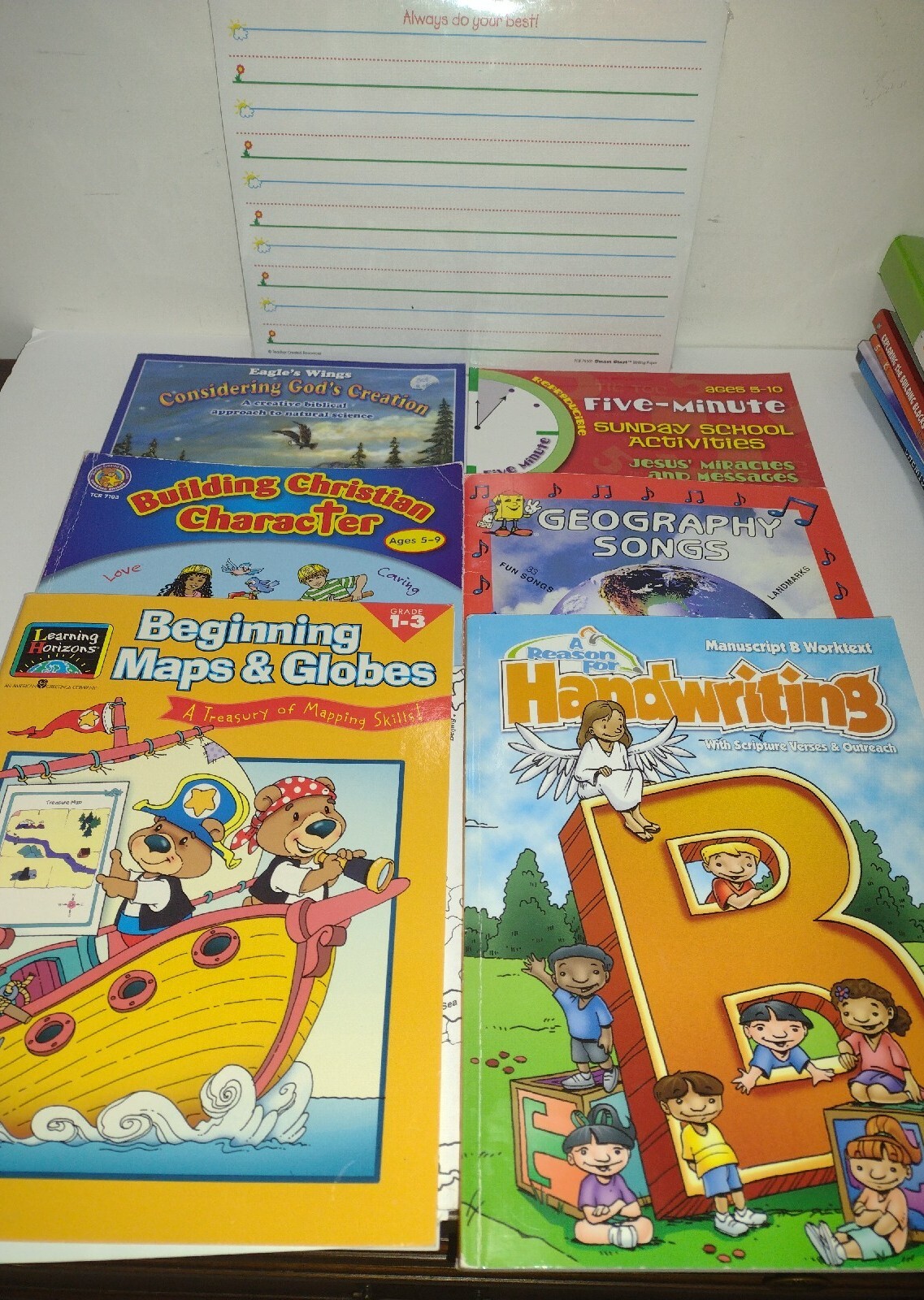 Assorted Christian Homeschool Books Lot Of 7 EBay assorted-christian-homeschool-books-lot-of-7-ebay