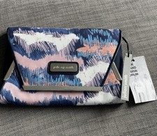 Ladies Blue Print Mix RIVER ISLAND JULIAN.J.SMITH Clutch Bag BNWT