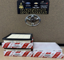 2022-2025 TOYOTA TUNDRA GENUINE OEM ENGINE AIR FILTERS (2) AND CABIN FILTER