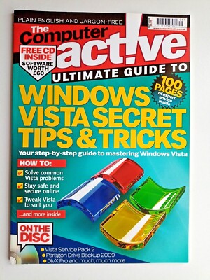 THE COMPUTER ACTIVE ULTIMATE GUIDE TO WINDOWS VISTA SECRET TIPS & TRICKS~UNREAD~