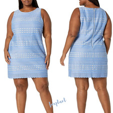 NEW Eliza J Women's Plus Size Laser Cut Dress, size 24W