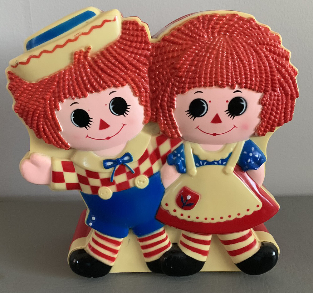 Vintage Raggedy Ann and Andy Talking Bank 1977 | eBay