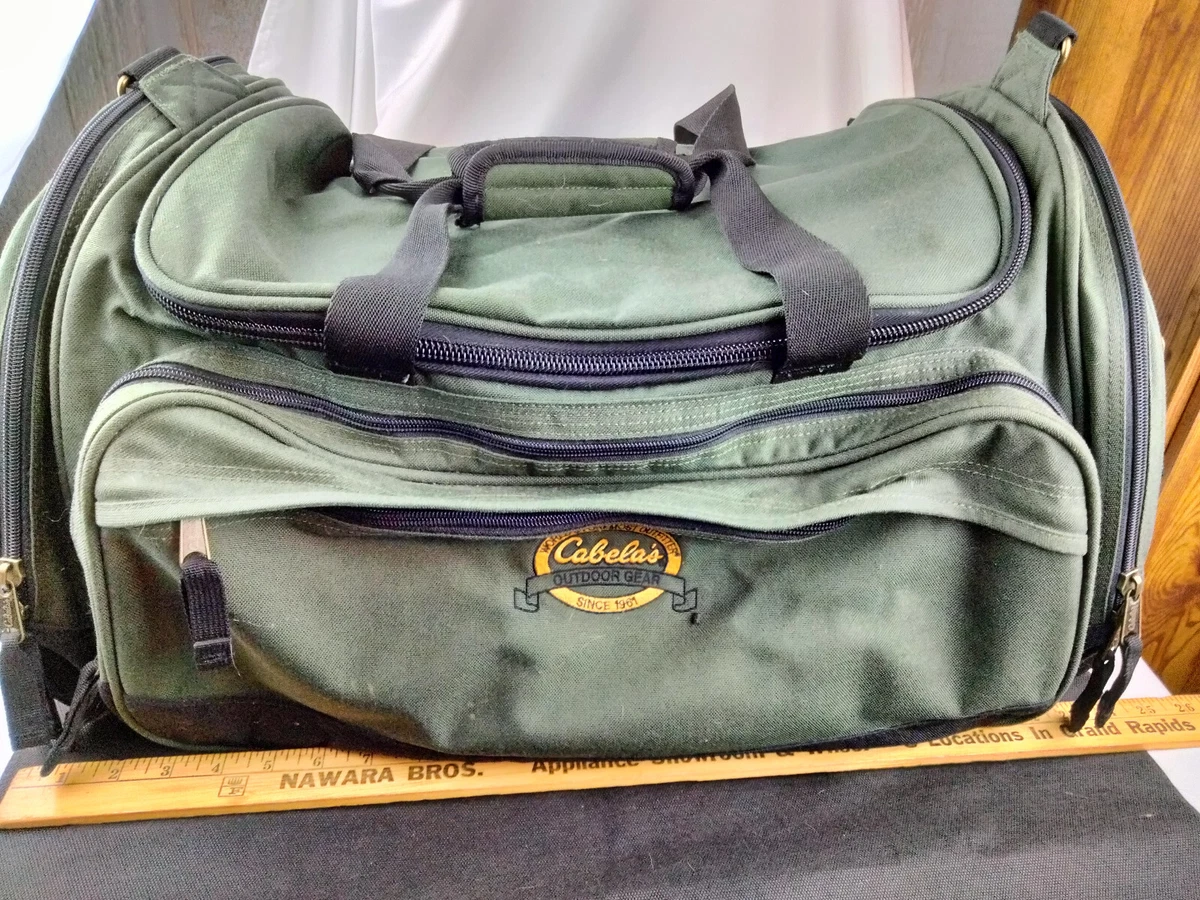 Cabela’s Duffle Bag Green Outdoor Gear Hunting/GYM Bag Carry-On Luggage -  24L