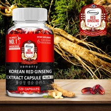 Korean Red Ginseng Extract - Extra Strength Highest Potency,Testosterone Booster