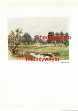 Meonstoke, Hampshire, Book Illustration (Print), 1926