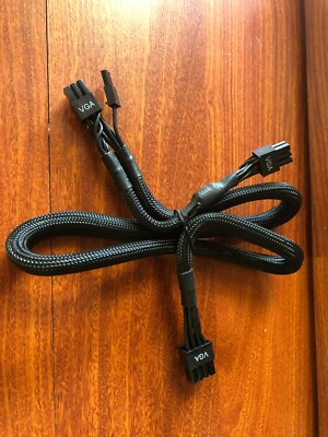  Seasonic Prime 1000  8 PIN TO  DUAL 8+6 pin PCI Express VGA Power  Cable  