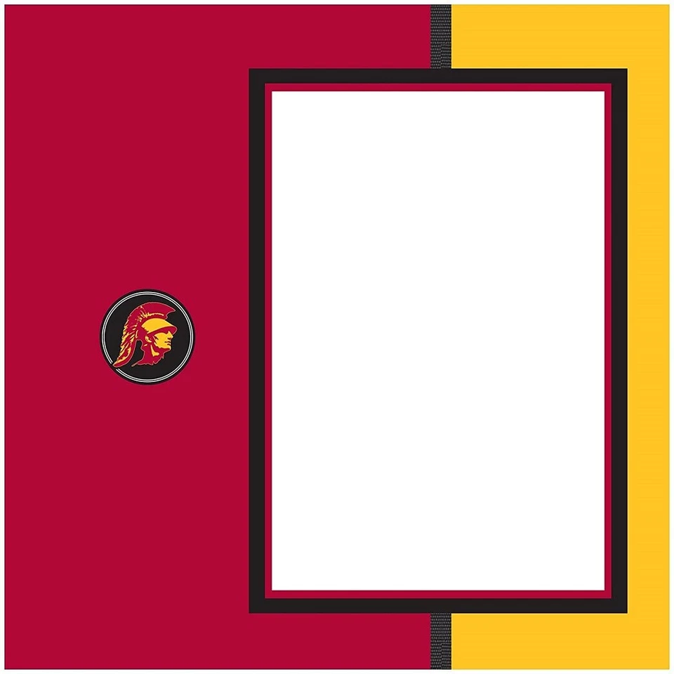 University of Southern California, USC Trojans - Álbum completo de álbum de recortes 9x9" Foto 2 de 4