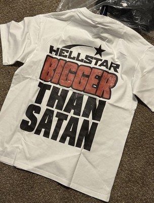 Hellstar Sports Black T-Shirt Bigger Than Satan, Size Large | eBay