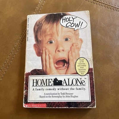Scholastic Todd Strasser Home Alone Paperback Comedy Fiction Novel Ages 9-12