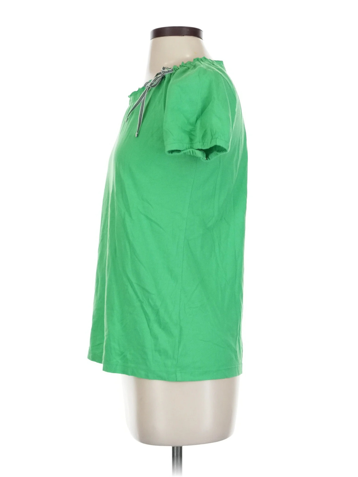 Converse One Star Women Green Short Sleeve T-Shirt S thumbnail 4