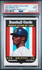1989 Baseball Cards Magazine #63 Ken Griffey Jr HOF RC Rookie Card - PSA 9 MINT