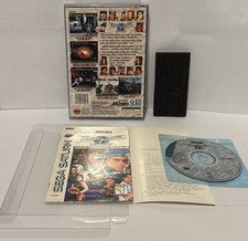 Street Fighter The Movie Sega Saturn CIB Complete Tested w Manual & Reg. Card 👀