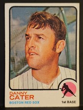 1973 Topps #317 Danny Carter RED SOX