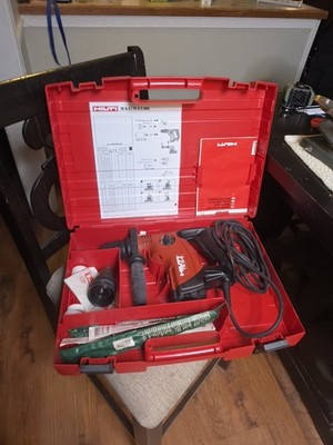 Hilti Te 6S Rotary Hammer Drill Corded with Handle and Case