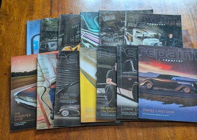 PPG REPAINT REPORT BOOKLET - 2011 - 2019 - USED