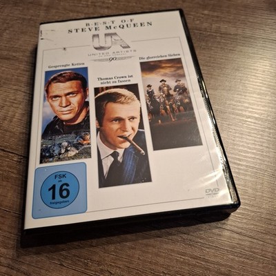 Steve McQueen DVD Box Gesprengte Ketten, Thomas Crown & Die Glorreichen Sieben