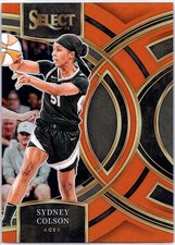 2024 Panini Select WNBA #148 Sydney Colson Prizms Orange #/125 SN