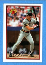 1989 Bowman #419 Sid Bream Pittsburgh Pirates