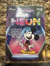 2026 TOPPS DISNEY NEON VALUE BLASTER BOX (35 Cards) IN HAND READY TO SHIP