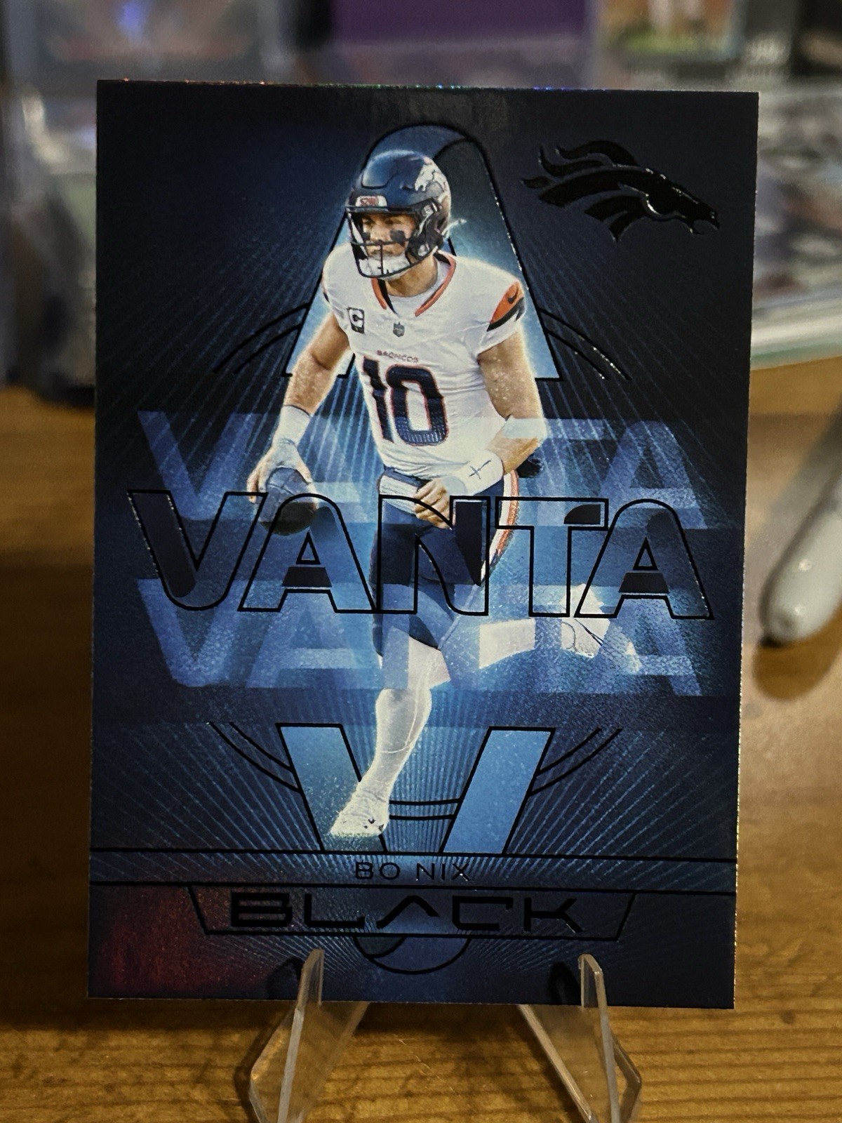 2025 Panini Black Bo Nix Vanta Case Hit SSP Denver Broncos 🔥