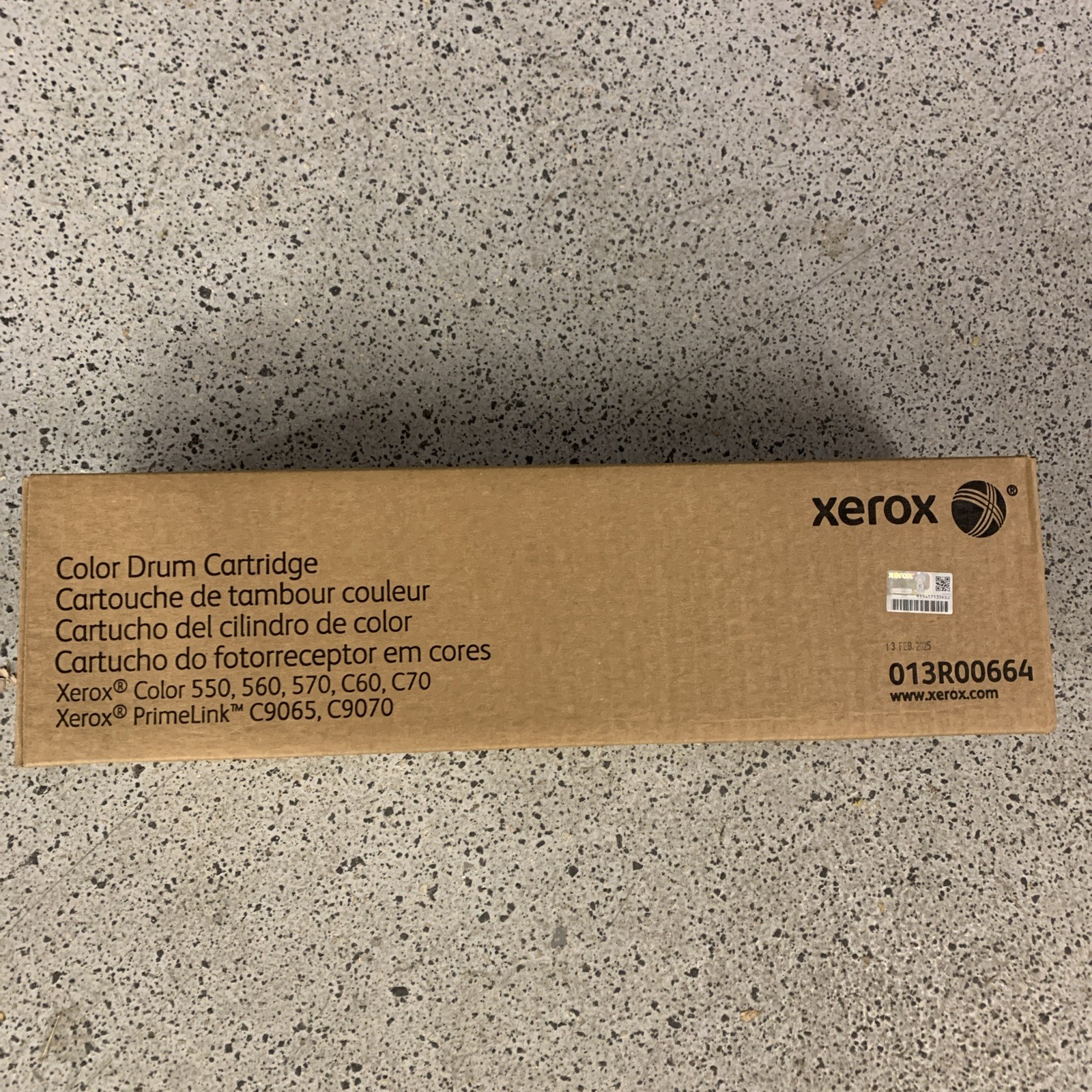 Genuine Xerox 013R00664 Black Drum Cartridge Color 550 560 570 C60 C70 C9065