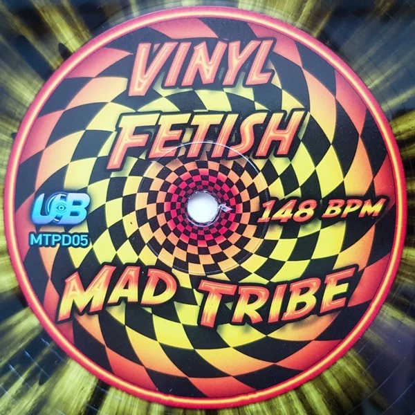 Mad Tribe – Vinyl Fetish - Sealed Vinyl - TIP Records - Psy-Trance Record - Image 3 of 4