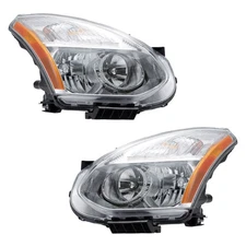 For Nissan Rogue 11-12 Headlight Set Driver & Passenger Side Replacement