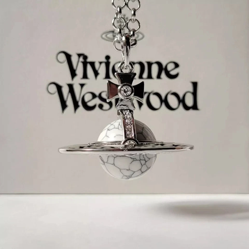 Collana con ciondolo sfera media Vivienne Westwood N6791 - Immagine 3 di 4