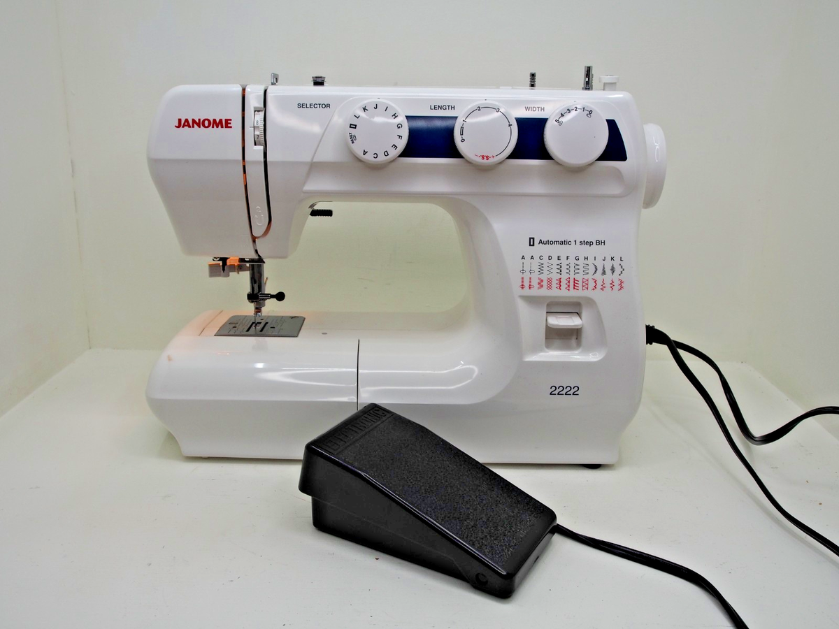 Janome 2222 Sewing Machine 721802488680| eBay