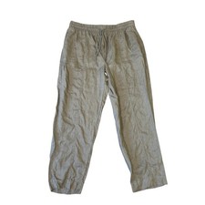 Athleta Retreat High Rise Linen Ankle Pants US Women's L