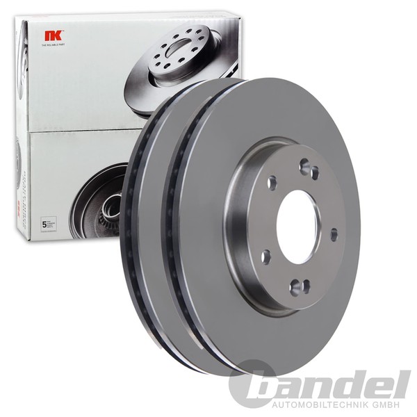 2X NK Bremsscheiben 280Mm BelÜFtet Vorne Passend FÜR Hyundai Elantra Kona-image