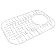 Rohl WSG6327SMWH Wire Sink Grid For 6337 Kitchen Sinks Small Bowl - White