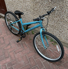 Pazzaz Vivacity Hybrid Bike Blue 6-Speed Derailleur V-Brakes Grip Shifter