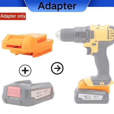 Adapter For Bosch PBA 18V Li-Ion Battery Convert to for Dewalt 20V Power Tool