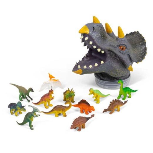 HGL Dinosaur Head Tub Triceratops