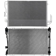 Radiator & AC Condenser Cooling Kit For 2008 Ford Escape Mazda Tribute
