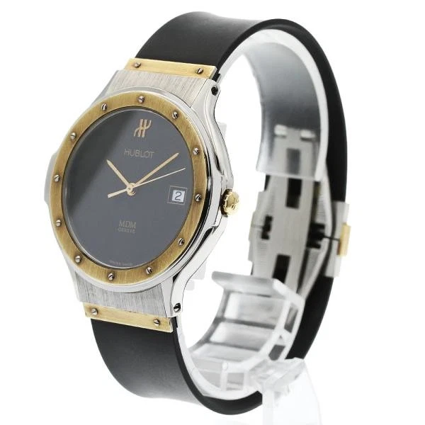 Hublot — Hublot Classic Fusion 1521.2 36mm SS Black Dial Quartz Date Watch #C7895